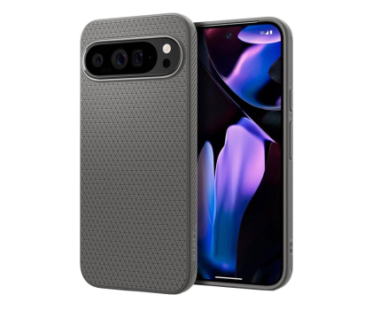 Etui / obudowa na smartfona Spigen Liquid Air do Google Pixel 9 Pro XL Marble Grey
